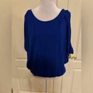 Lascana for Venus blue cold shoulder top​​​​